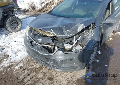 2016 Kia Forte Lx from USA, damaged, VIN KNAFK4A61G5524928